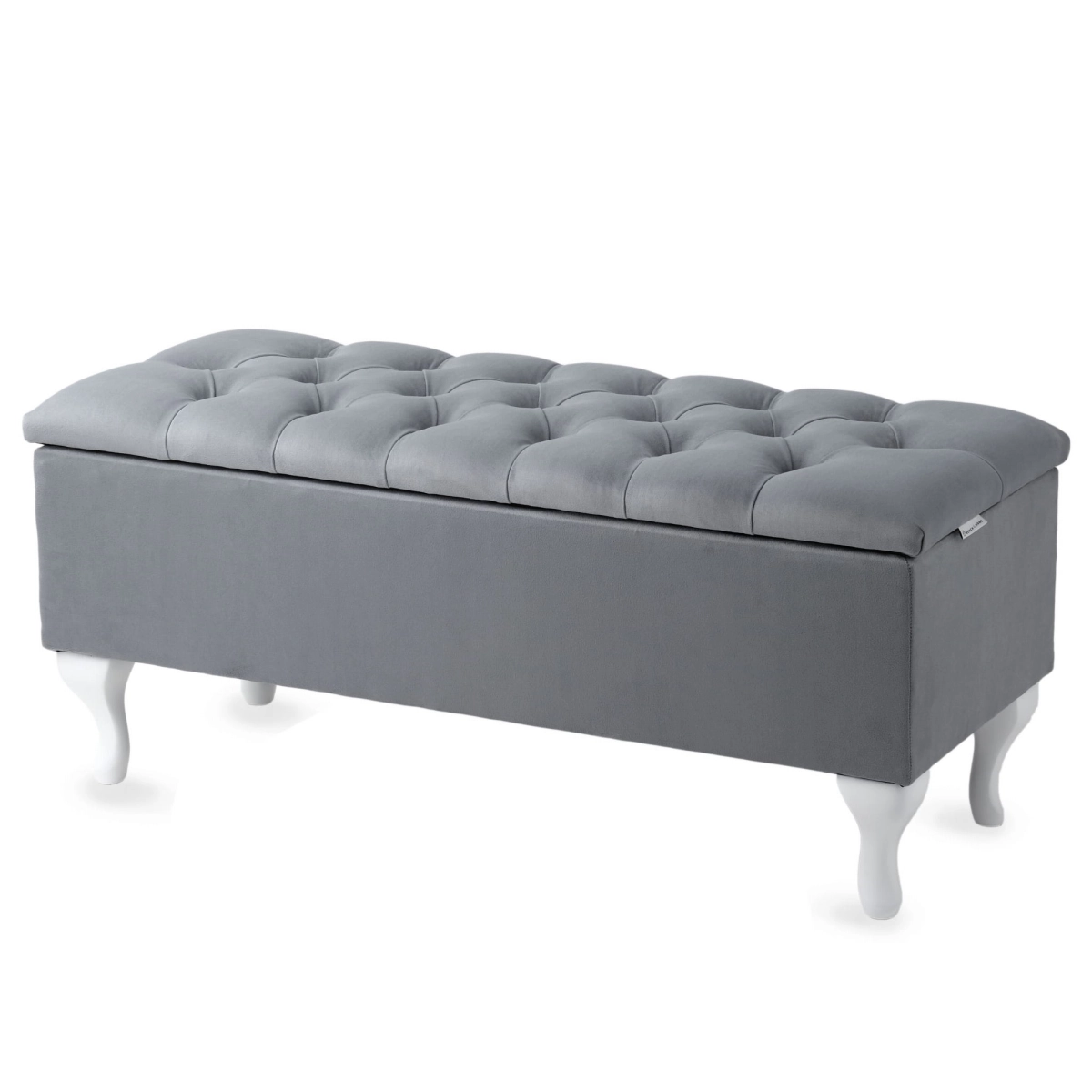 Coffre de rangement capitonné avec assise pour l'entrée