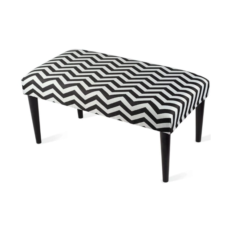banc rembourré pour le couloir