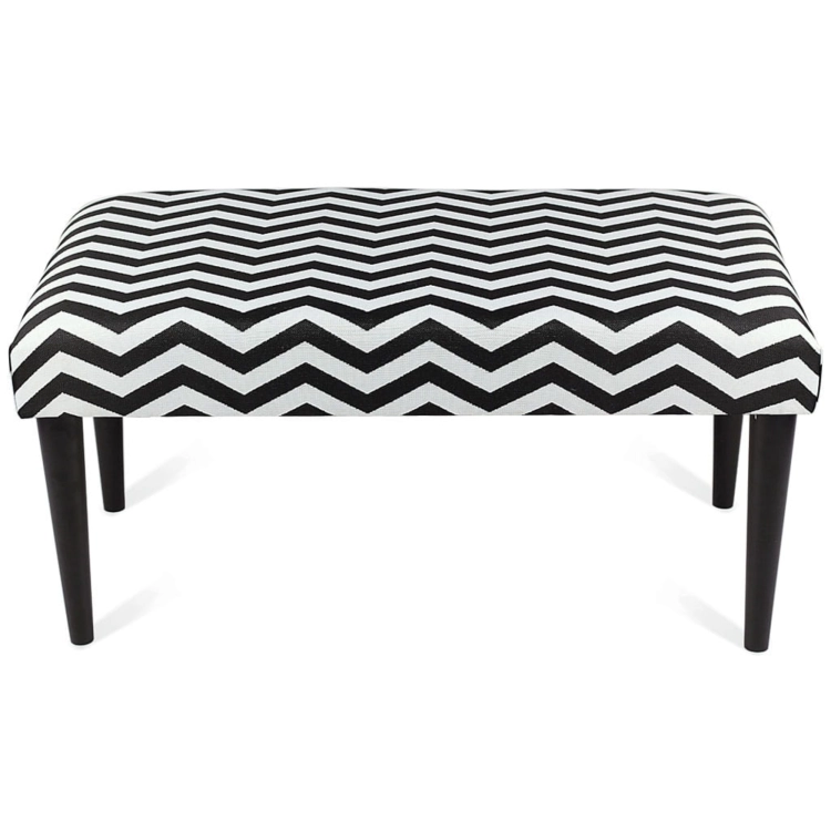 banc rembourré pour le couloir
