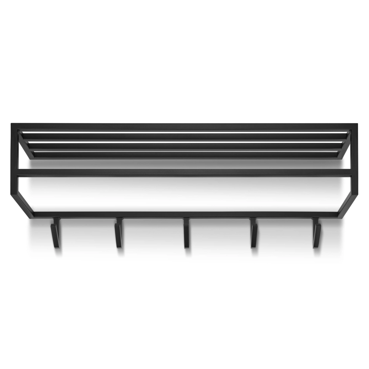 cintres avec étagère pour le couloir