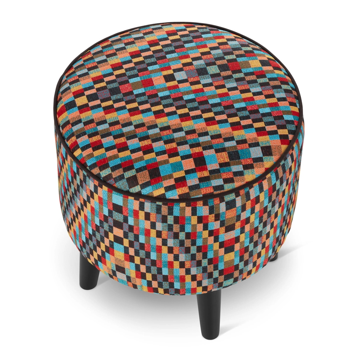 repose-pieds coloré pour fauteuil