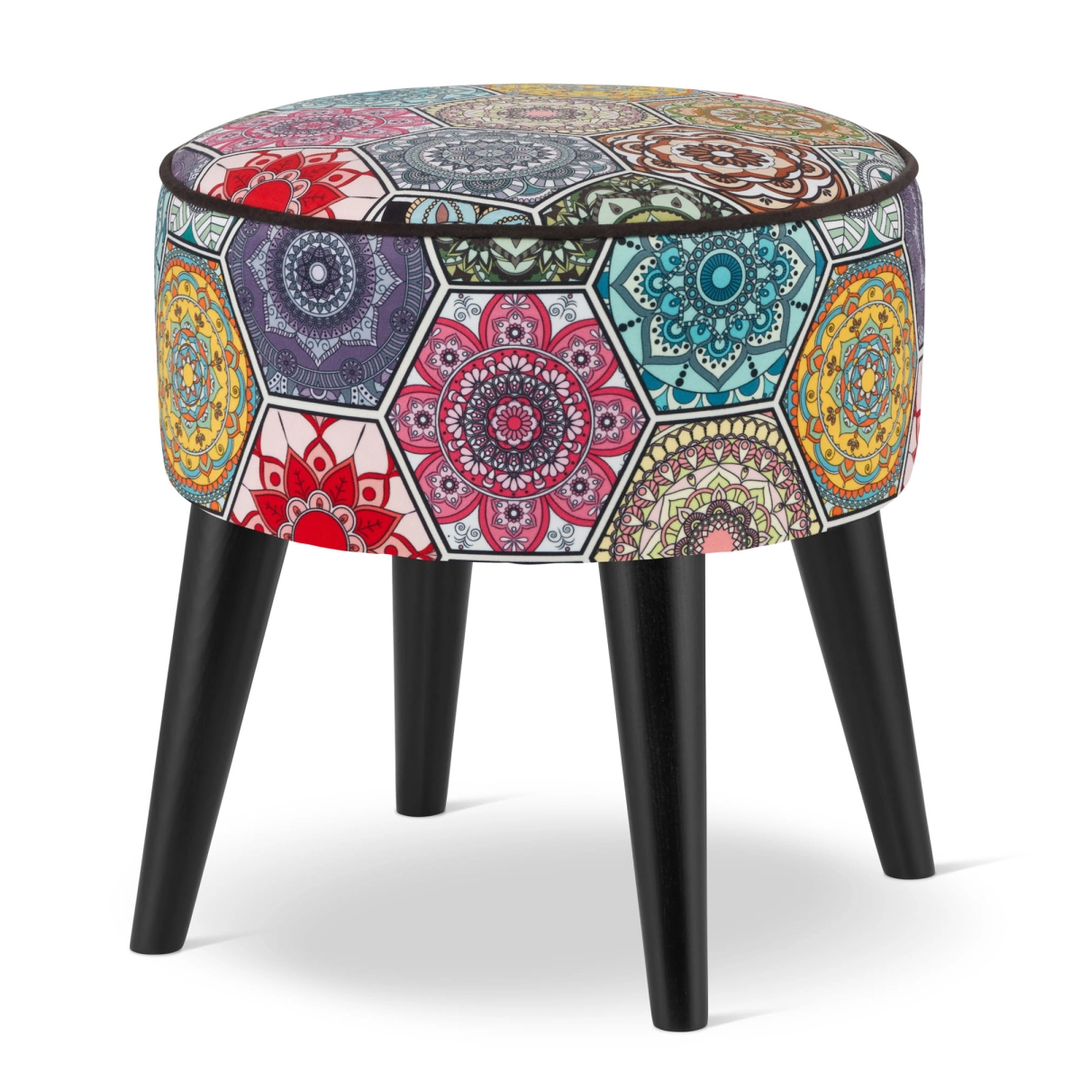 pouf rond oriental
