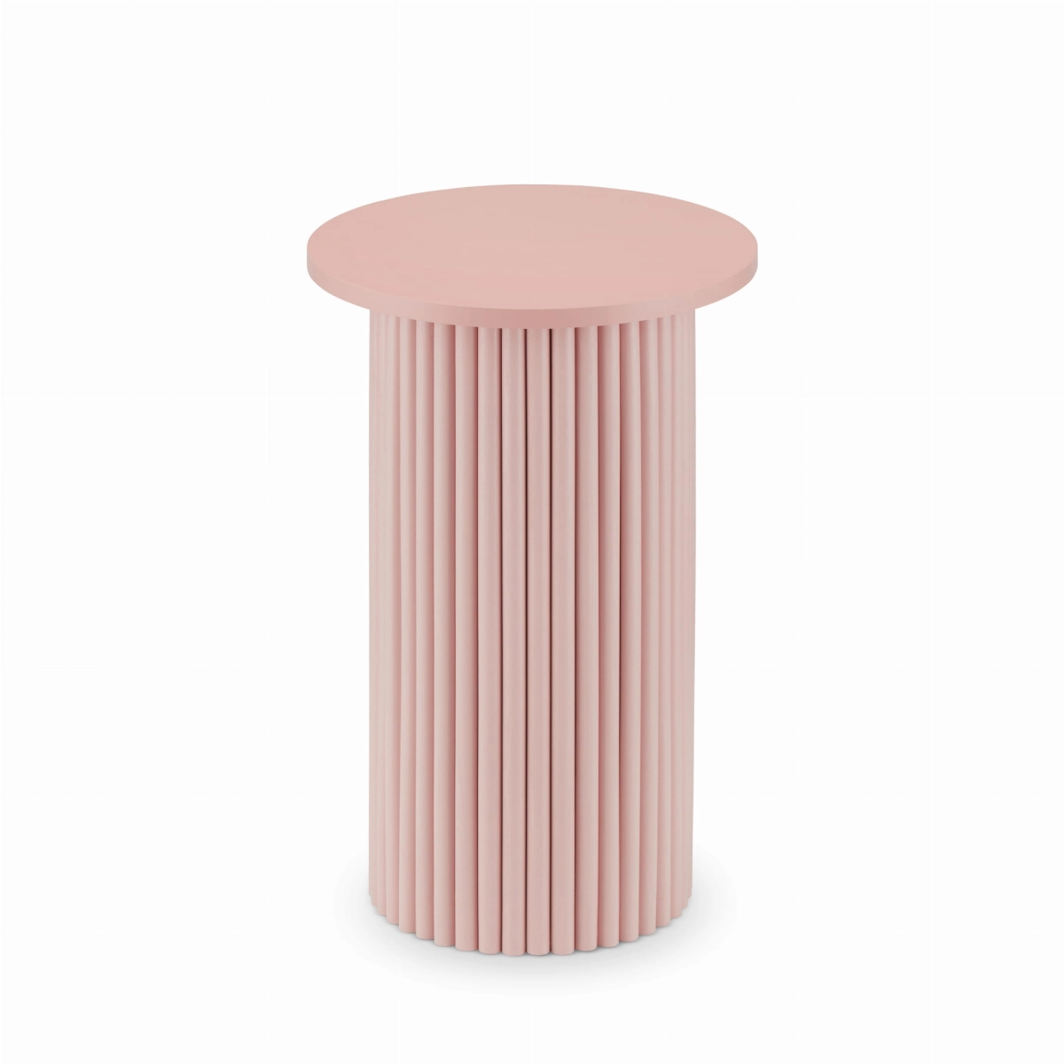 table d'appoint rose