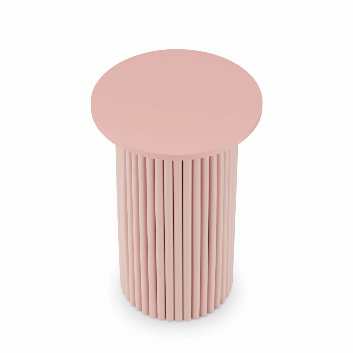 table d'appoint rose