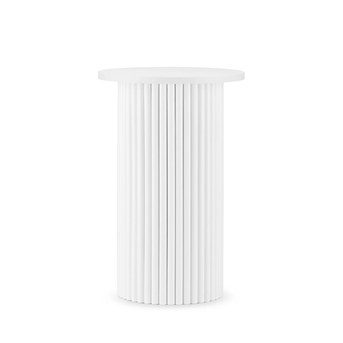 table d'appoint blanche