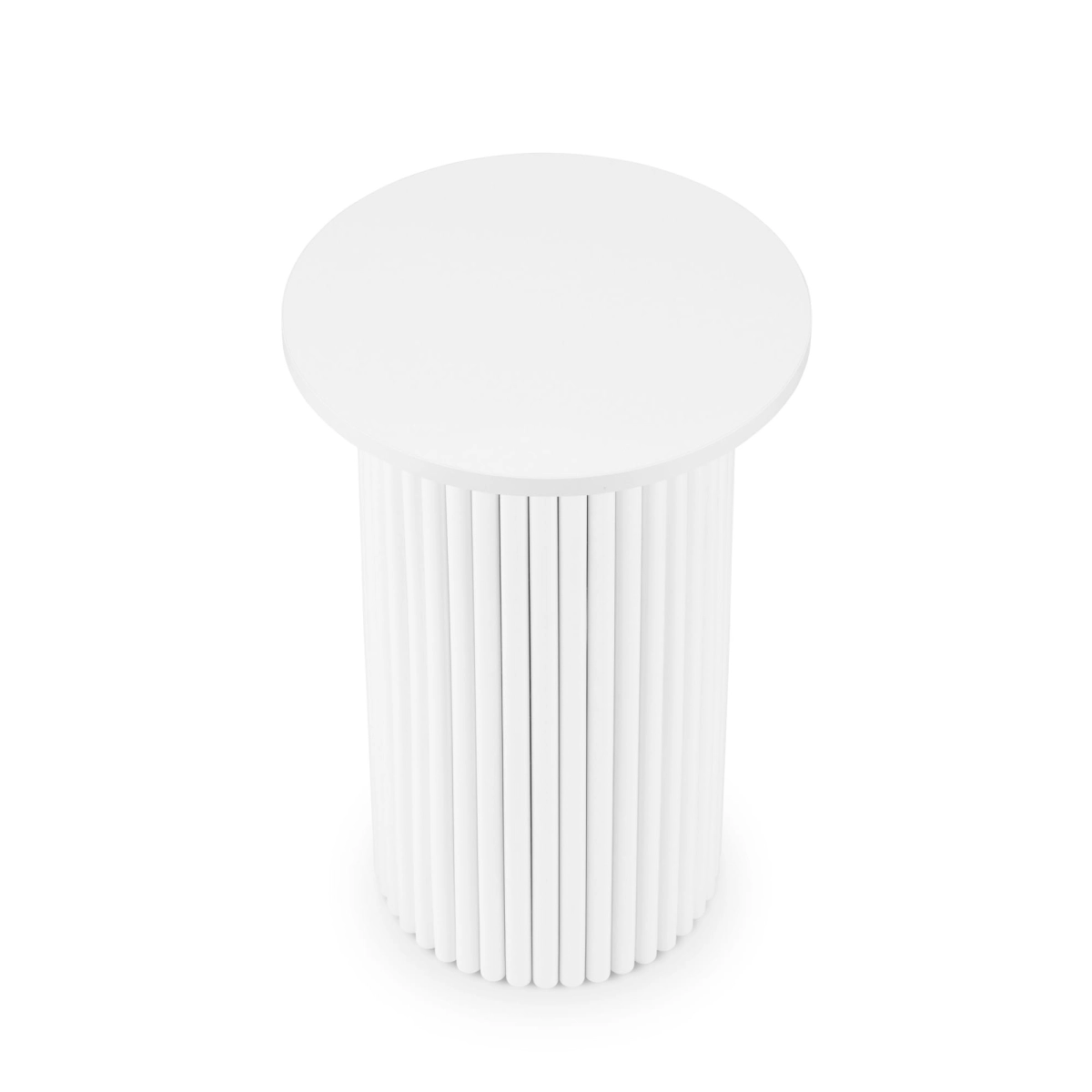 table d'appoint blanche