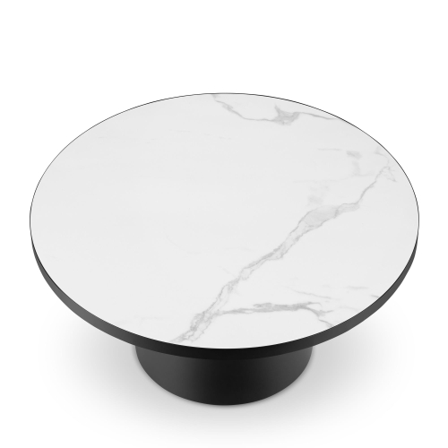 table basse ronde en marbre