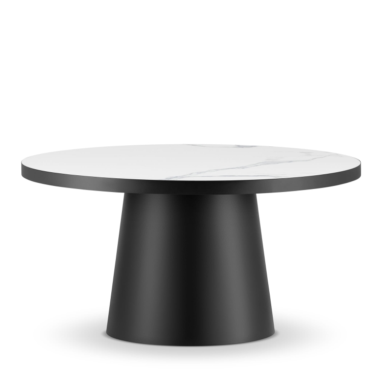 table basse ronde en marbre