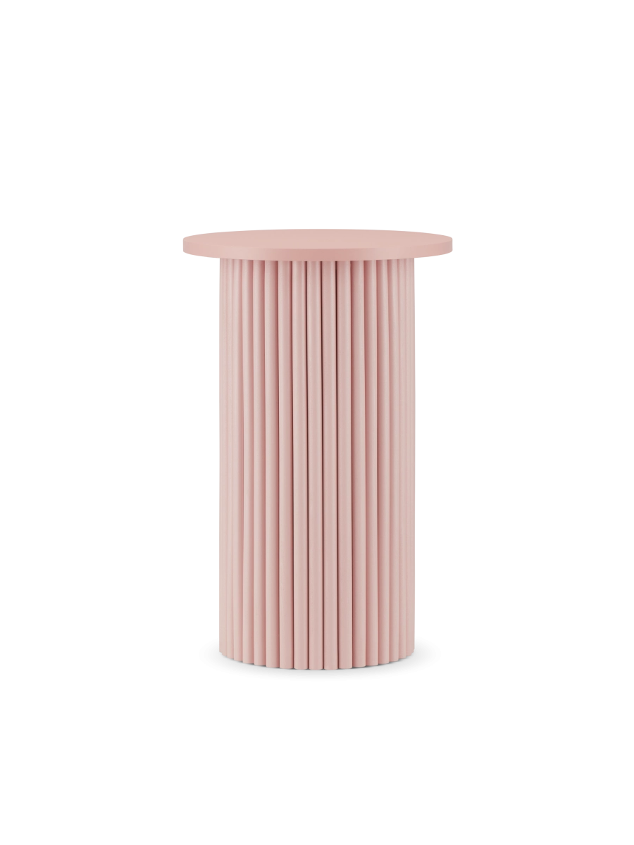 table d'appoint rose