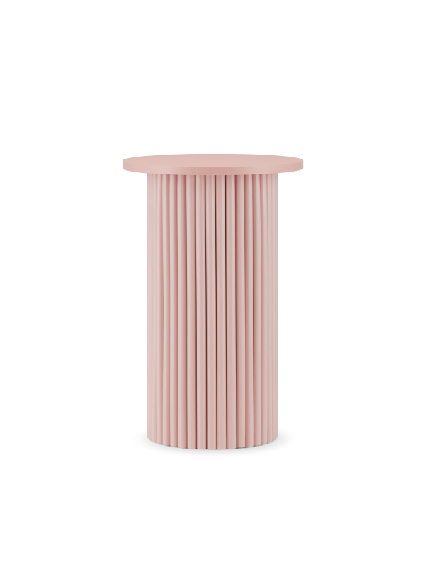 table d'appoint rose