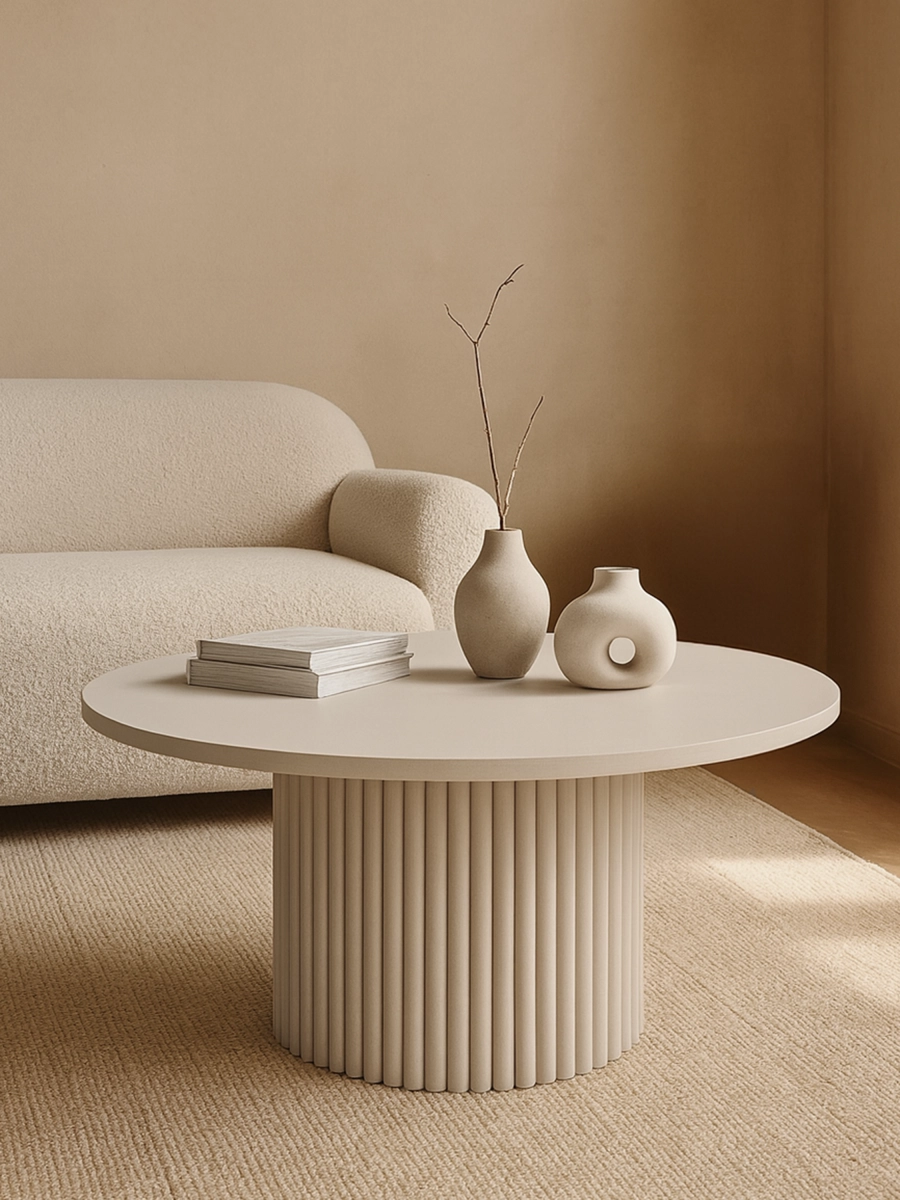 table basse en cachemire