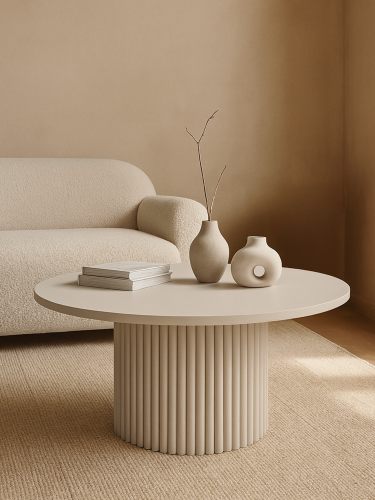 table basse en cachemire