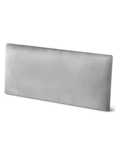 tapicerowany szary panel na ścianę