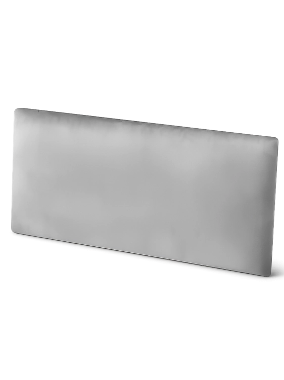 tapicerowany szary panel na ścianę