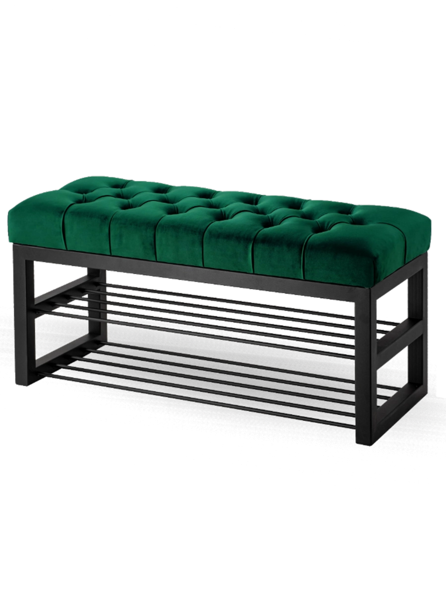 banc avec espace pour les chaussures