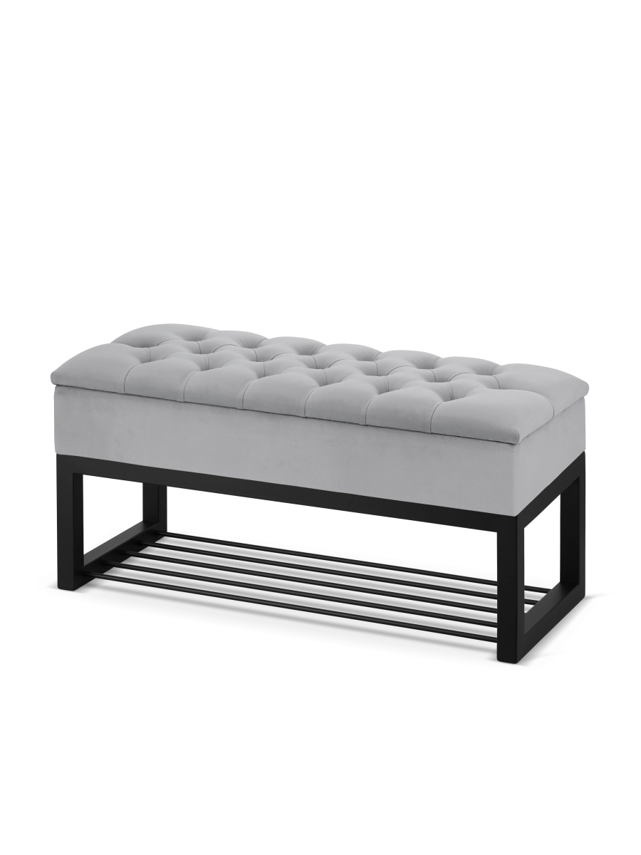 banc à chaussures avec conteneur