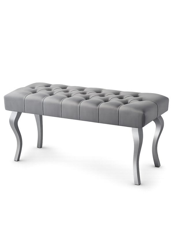 Banc matelassé