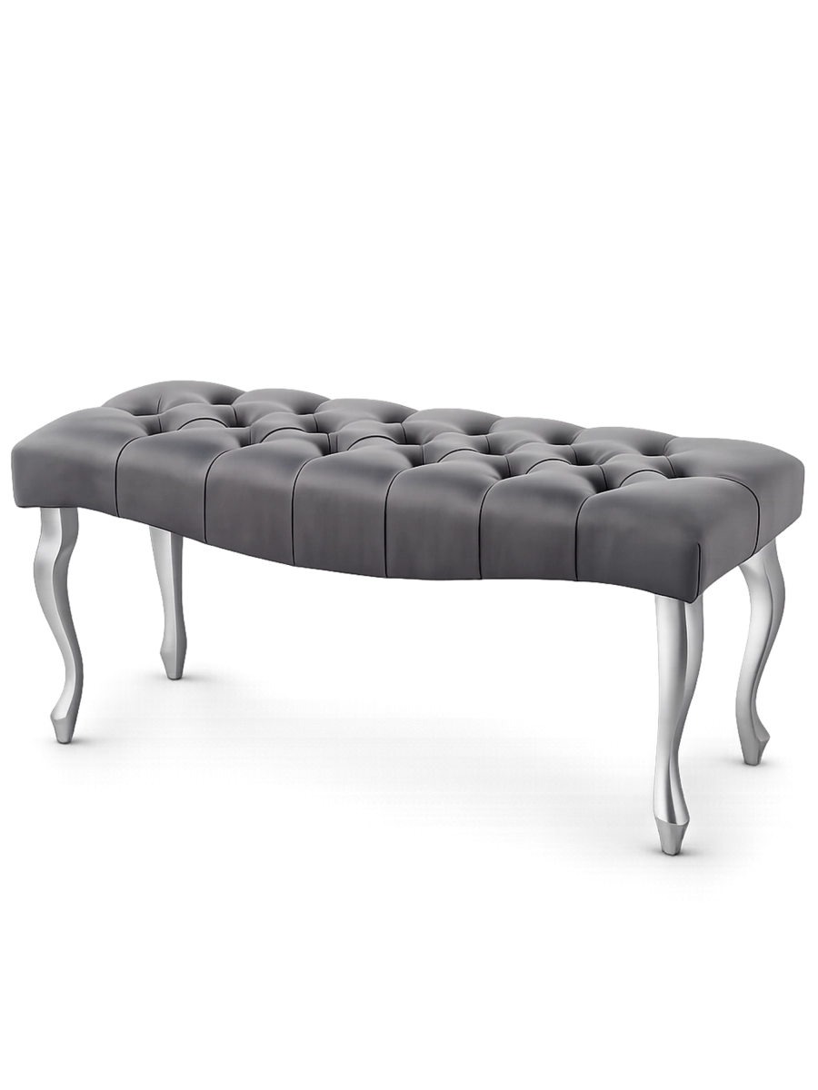 Banc matelassé