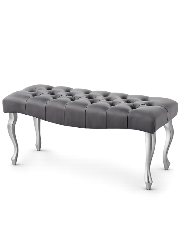 Banc matelassé