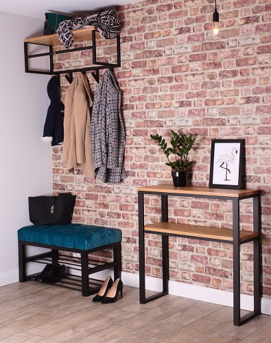 Couloir de style industriel