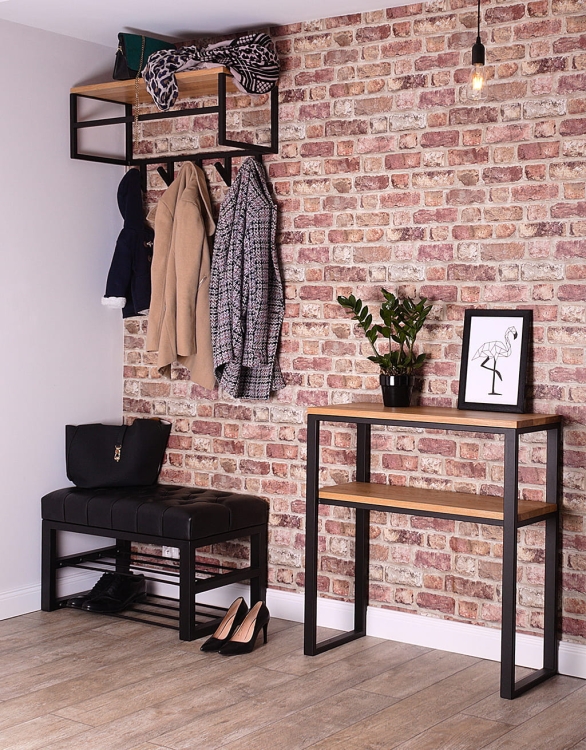 Couloir de style industriel