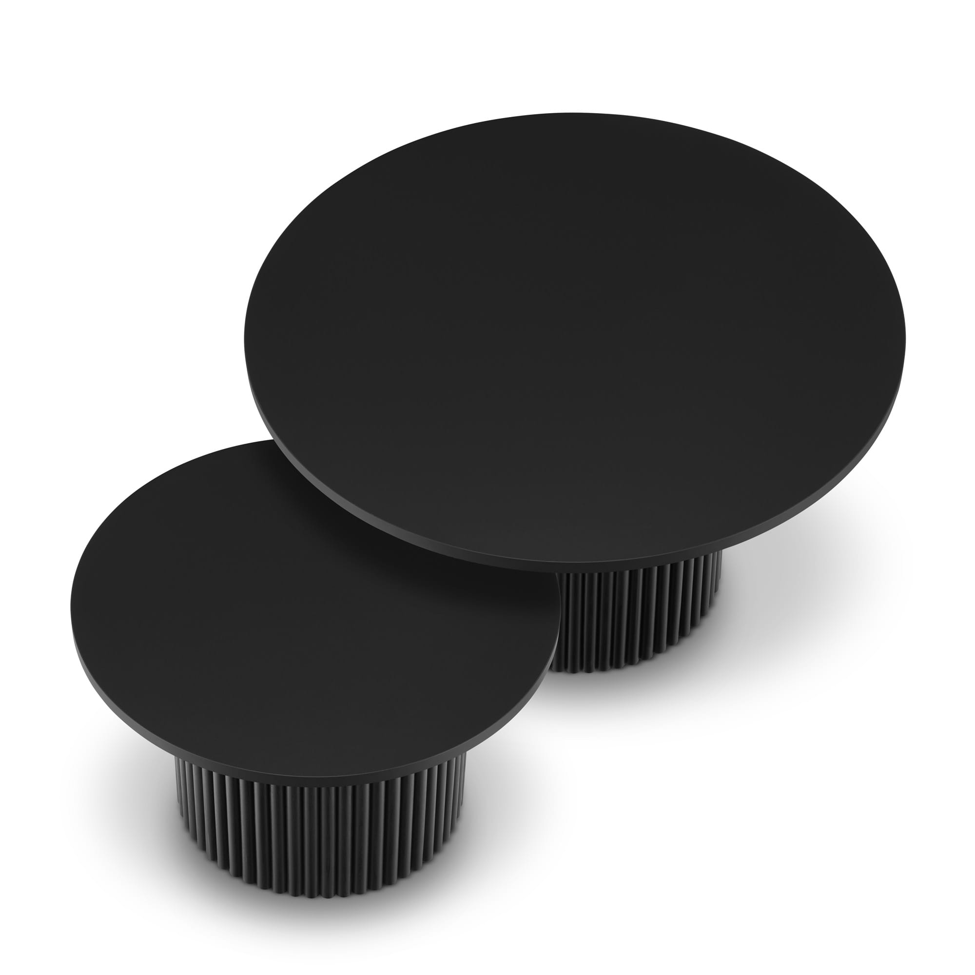 un ensemble de tables rainurées