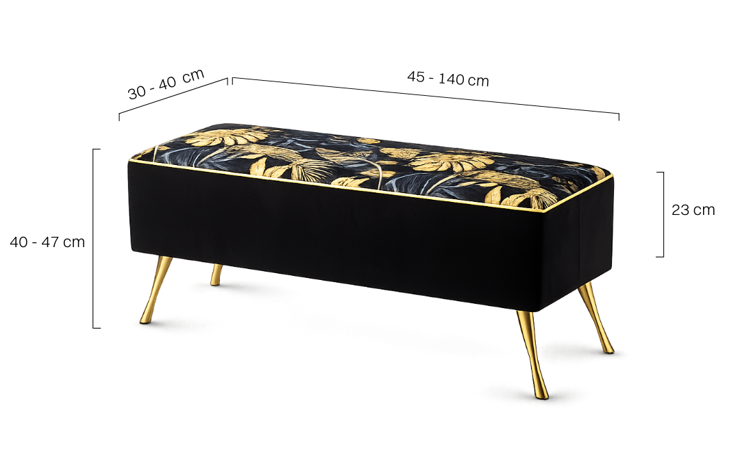 Banc rembourré