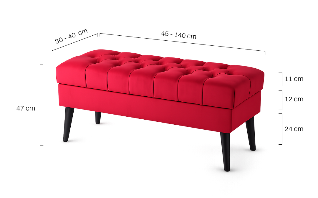 pouf avec rangement