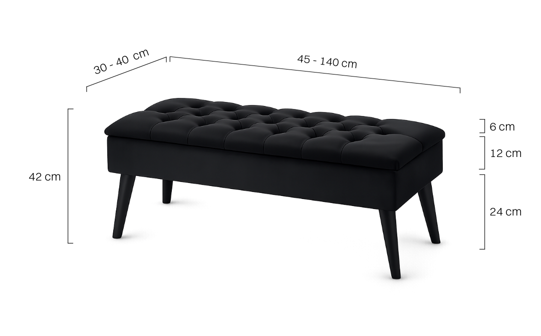 pouf avec rangement