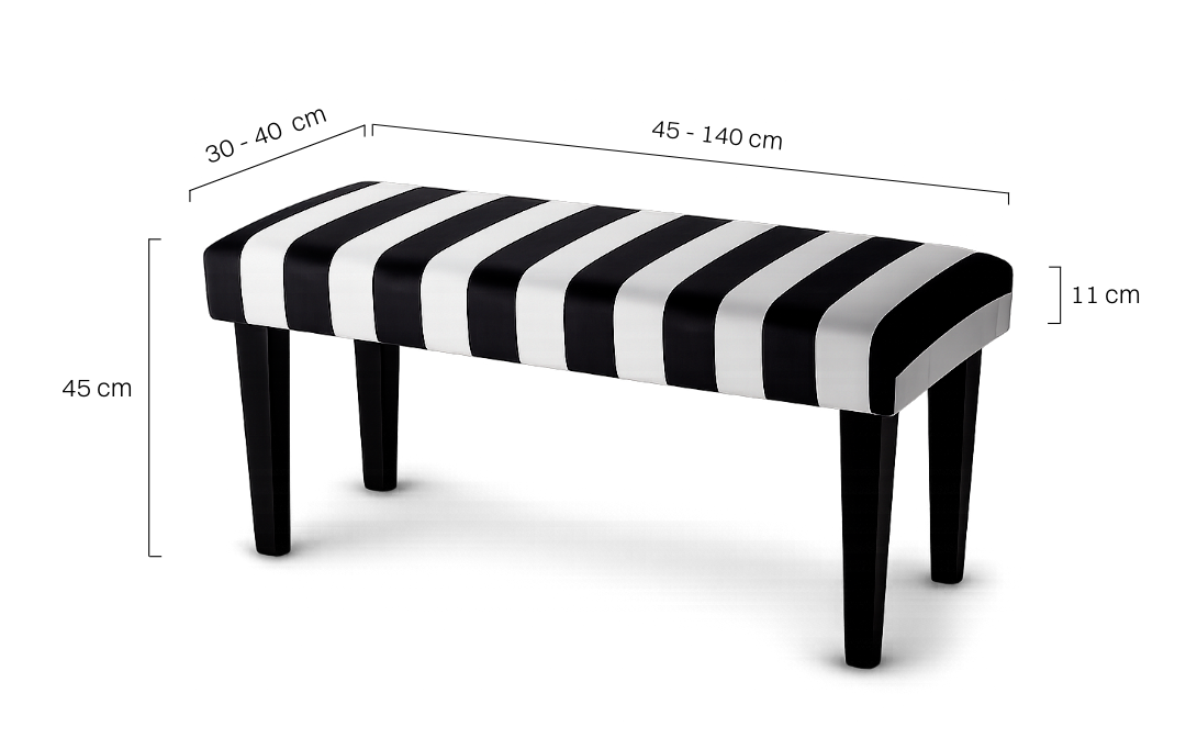 Banc rembourré