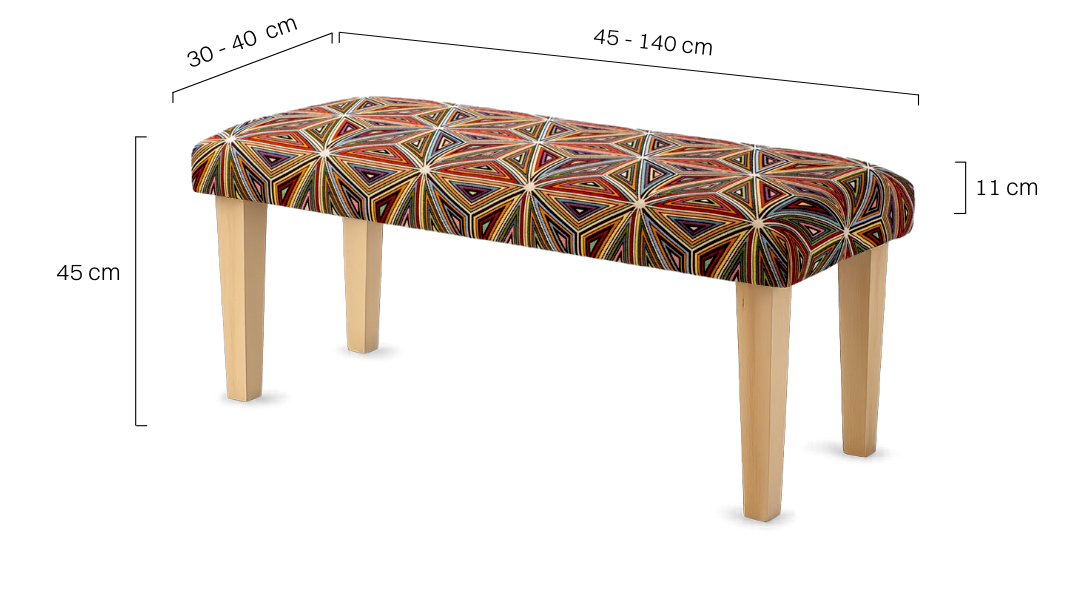 Banc rembourré