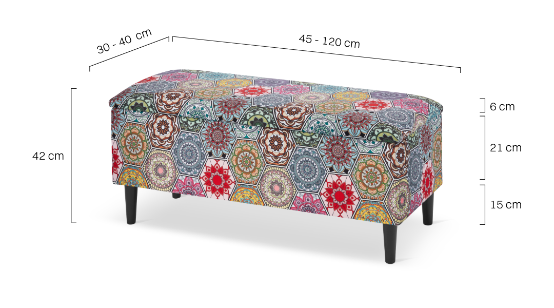 hoher Kofferraum mit Sitz