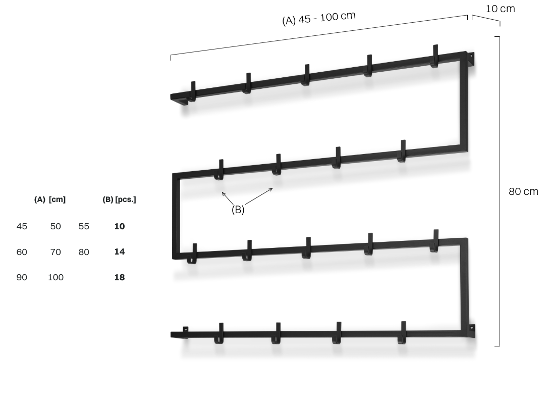 cintre design pour le couloir