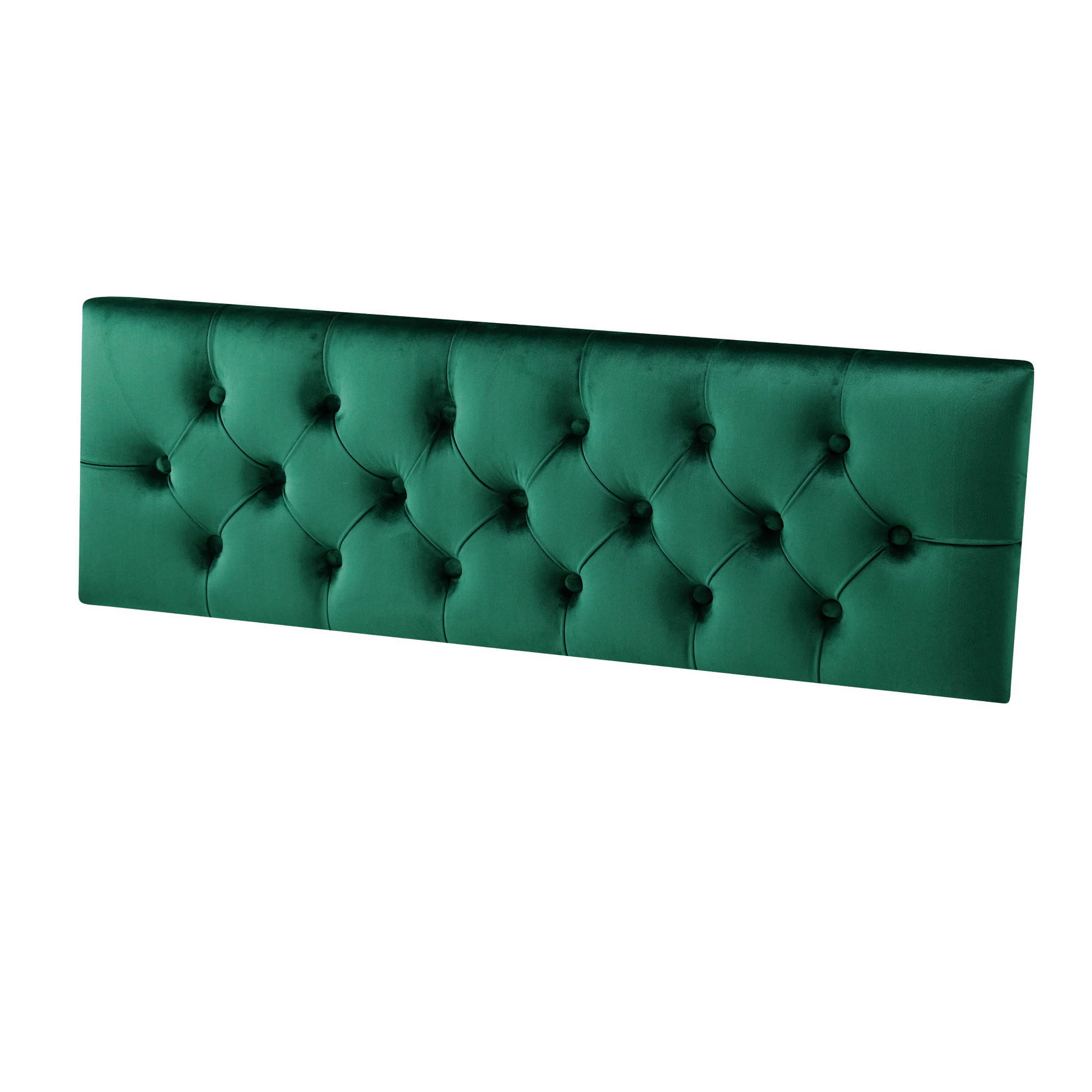 Panneau Mural Rembourré Velours 3D - 15x120 Cm Noir - Tête De Lit Décorative Confortable Et Modulable