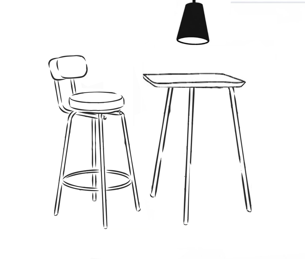 Comment faire correspondre la hauteur d'un hocker à celle d'un plan de travail ou d'un bar de cuisine ?